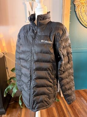 Columbia Black Puffy Packable Jacket